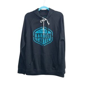 The Barbell Cartel Hoodie Men's Large Long Sleeve Pullover Strength Gym‎ Workout